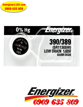 Energizer SR1130SW-390; Pin đồng hồ 1.55v Energizer SR1130SW-390 Silver Oxide 